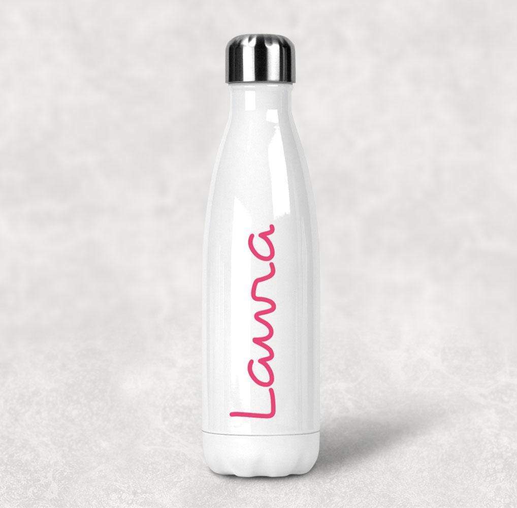 Stainless Steel Personalised Water Bottle